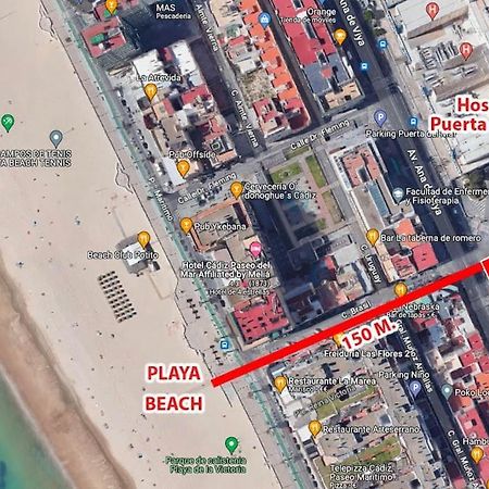 Apartamento Puerta Del Mar Кадис Екстериор снимка